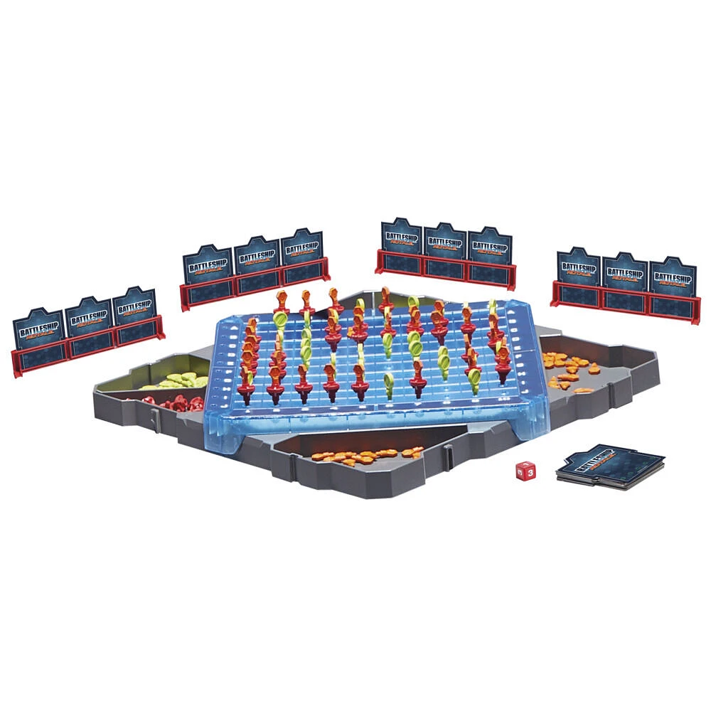 Battleship Royale Party Game for 2 to 6 Players, Battleship Board Game for Groups, Family Games, Family Gifts - English Edition - R Exclusive