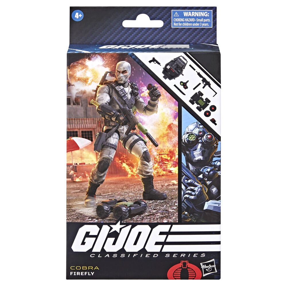 G.I. Joe Classified Series Firefly, Collectible G.I. Joe Action Figure, 84, 6 Inch Action Figures