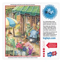 SureLox Puzzles - Puzzlers Choice Collection - Saturday Morning at the Market - 500 Pieces - English Edition