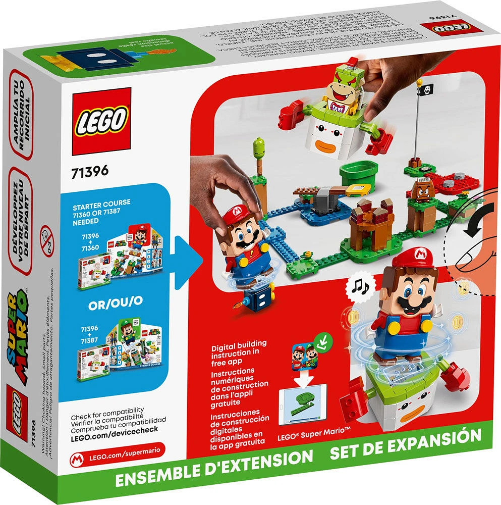 LEGO Super Mario Bowser Jr.'s Clown Car Expansion Set 71396 Building Kit (84 Pcs)