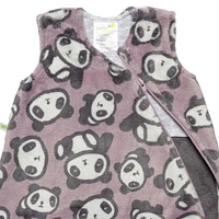 Perlimpinpin-Plush Sleep bag-PANDAS (1,5 TOG) - 0-6 months