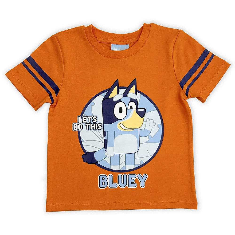 Bluey Short Sleeve Tee- Orange