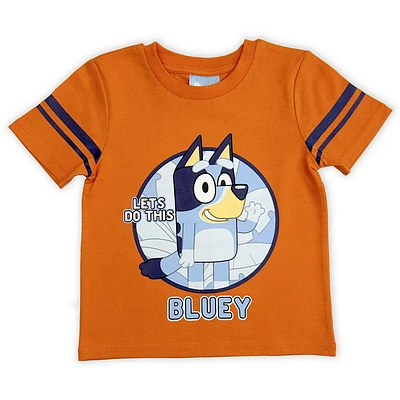 Bluey Short Sleeve Tee- Orange