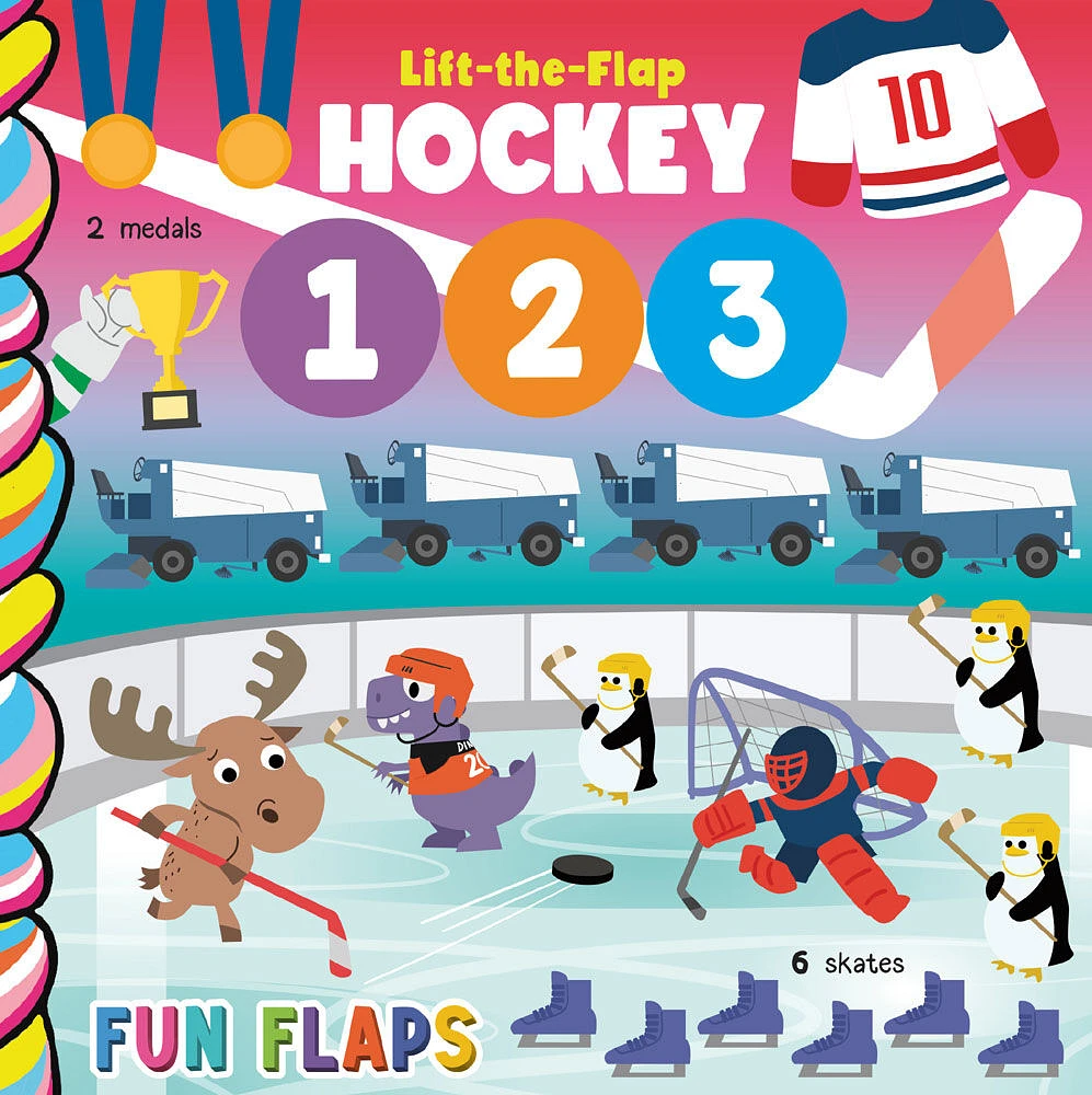 Hockey 123 - English Edition