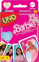 UNO Barbie The Movie Card Game, Inspired by the Movie