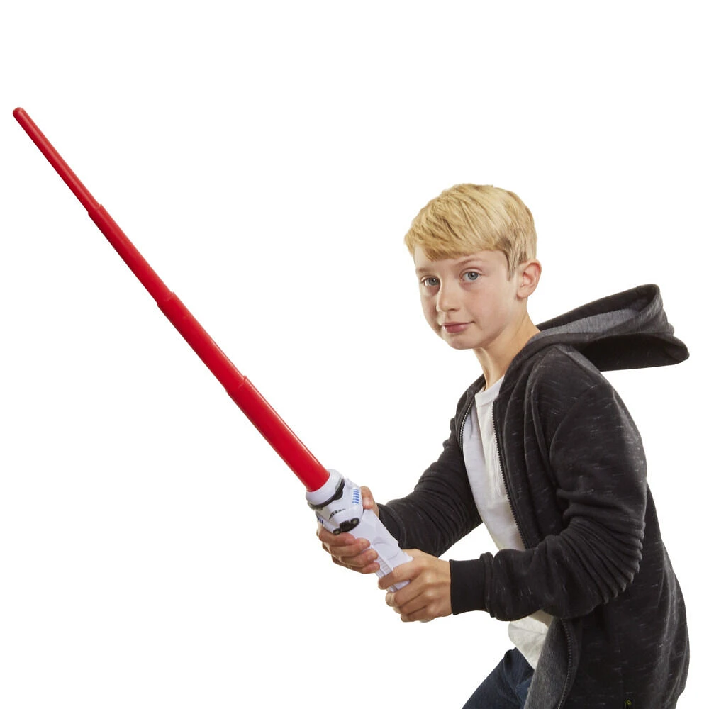 Star Wars Lightsaber Squad Imperial Stormtrooper Extendable Red Lightsaber Roleplay Toy for Kids Ages 4 and Up