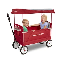 Radio Flyer 3-in-1 EZ Fold Wagon with Canopy