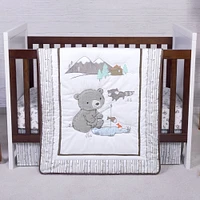 Gone Fishing 3 Piece Crib Bedding Set