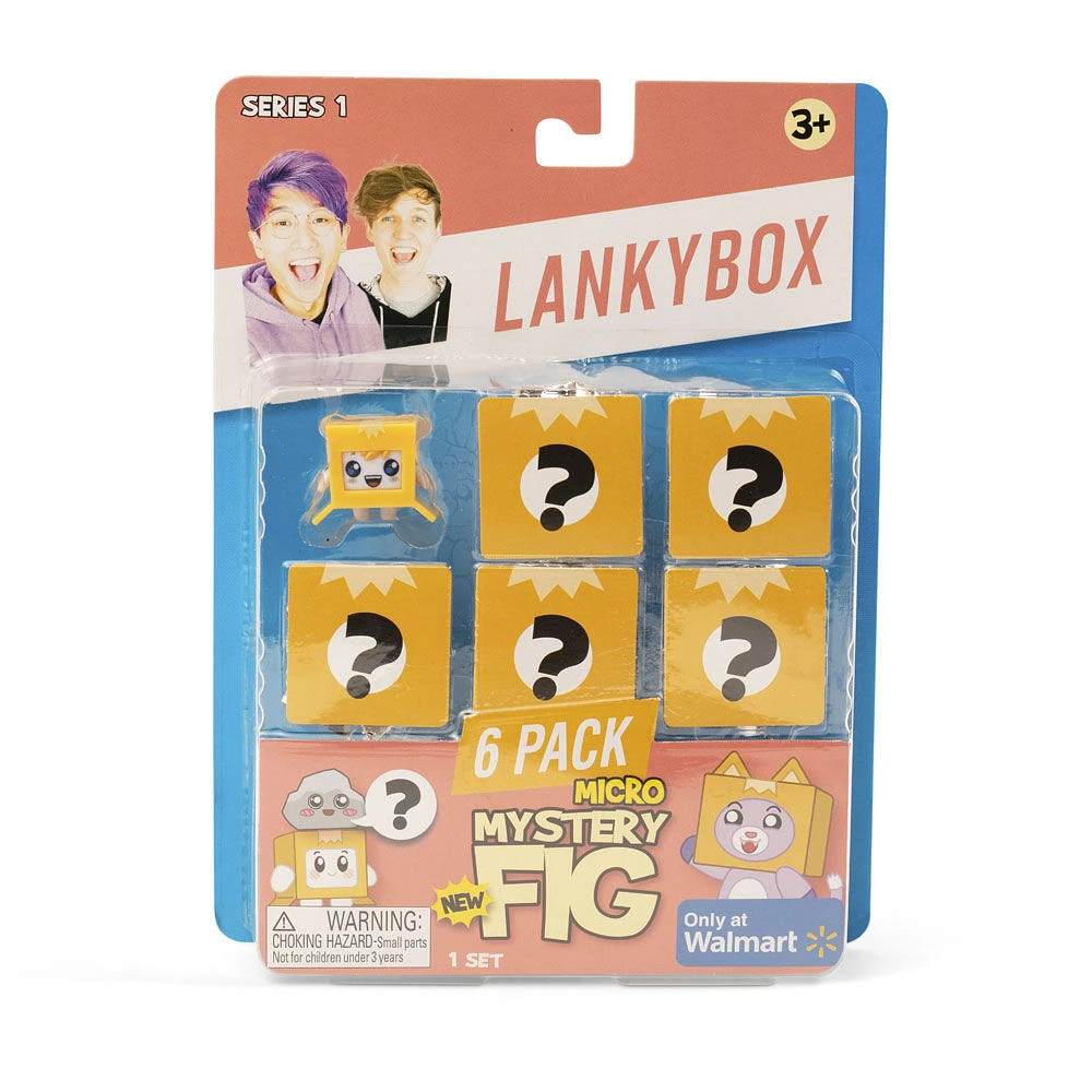 LankyBox Micro Mystery Figs - 6 Pack