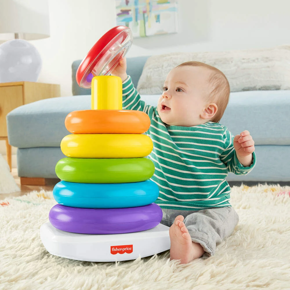 Fisher-Price - Pyramide d'anneaux géants