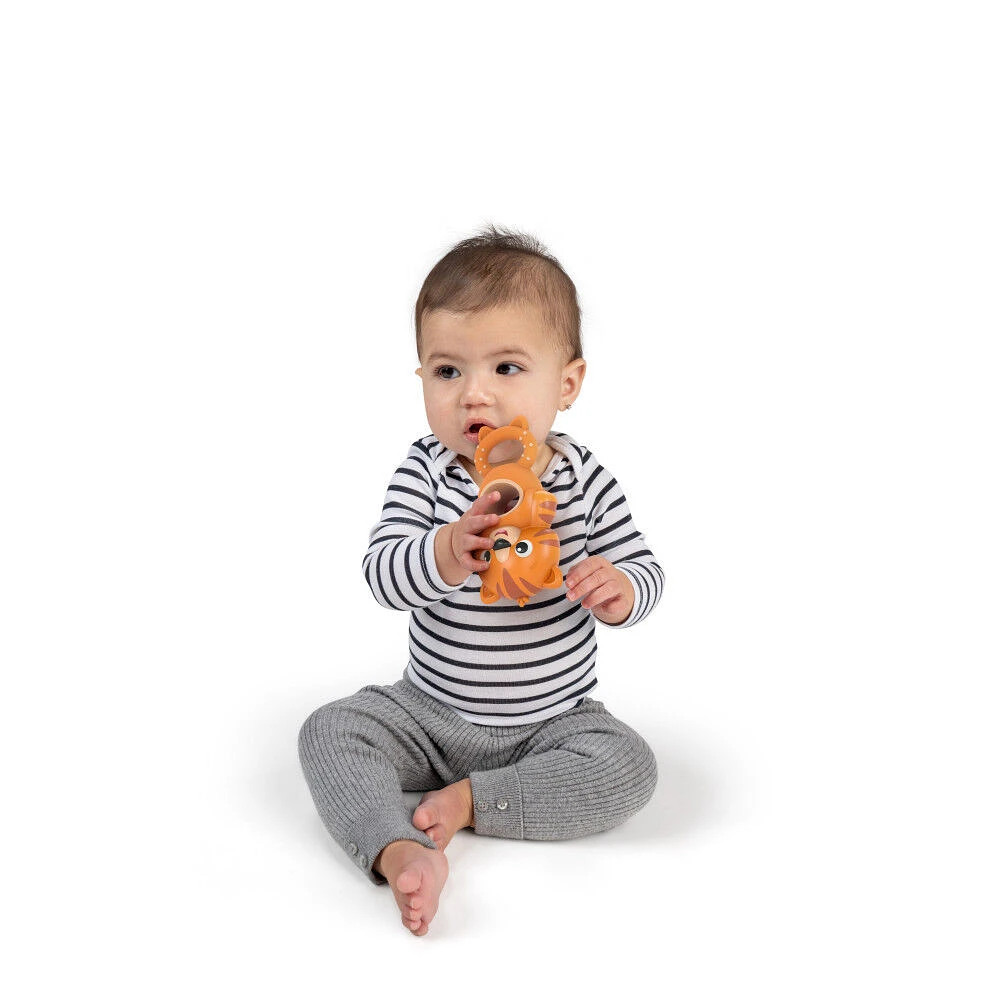 Baby Einstein Teethe & Wobble Tiger Teether Toy