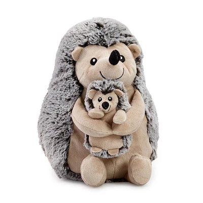 Peluche Snuggle Buddies Maman et bébé hérisson de de 25,4 cm - Notre exclusivité