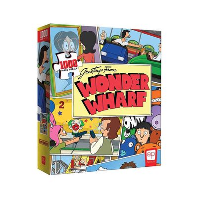 Bob's Burgers "Greetings from Wonder Wharf" 1000 Piece Puzzle - English Edition