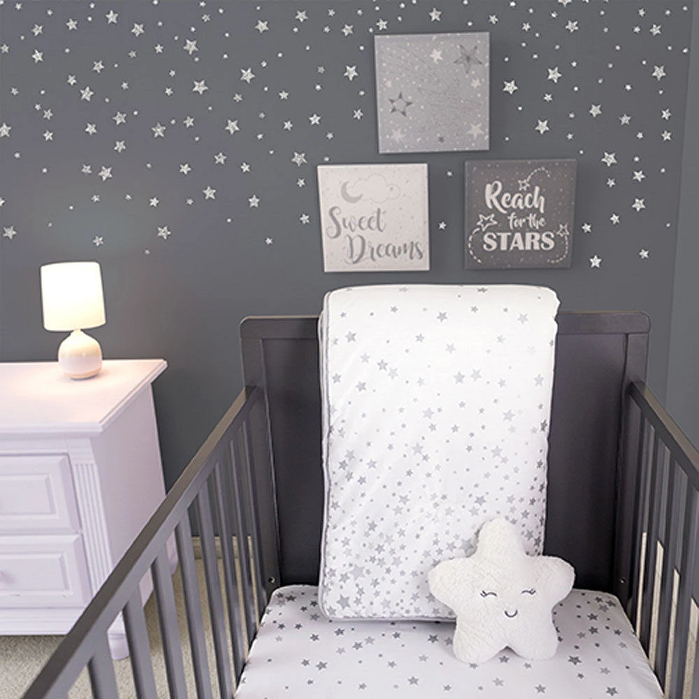 Trend Lab 3 Piece Crib Bedding Set - Sprinkle Stars