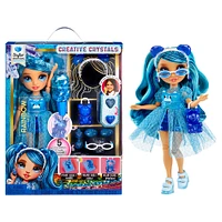 Rainbow High Creative Crystals Skyler - Blue 11" Fashion Doll