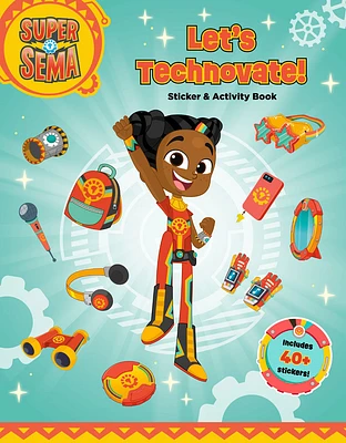 Let's Technovate! Sticker & Activity Book - English Edition