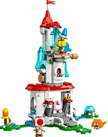 LEGO Super Mario Ensemble d'extension Le costume de Peach chat et la tour gelée 71407 (494 pièces)