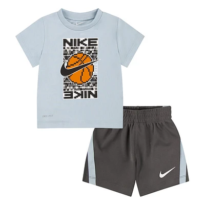 Nike DRI-FIT Shorts Set - Grey