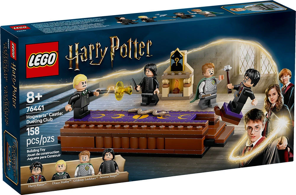 LEGO Harry Potter Le château de Poudlard : le club de duel, Jouet de sorcier pour enfants, Ensemble d'aventures magiques 76441