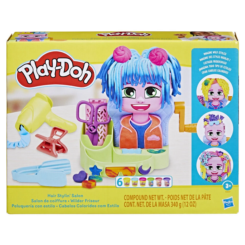 Play-Doh Salon de coiffure, coffret de pâte à modeler