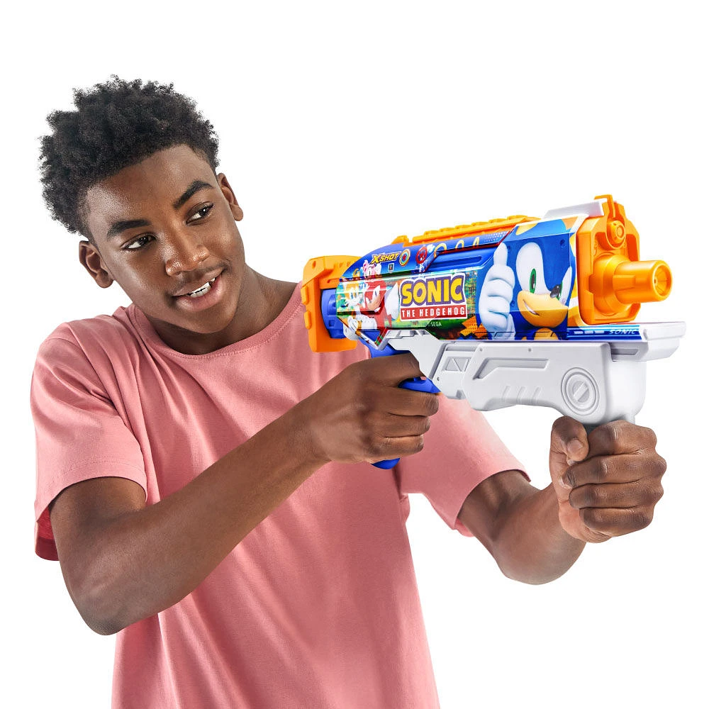 Foudroyeur à eau XSHOT Water Fast-Fill Skins Sonic The Hedgehog Hyperload de ZURU