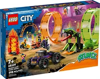 LEGO City Double Loop Stunt Arena 60339 Building Kit (598 Pieces)