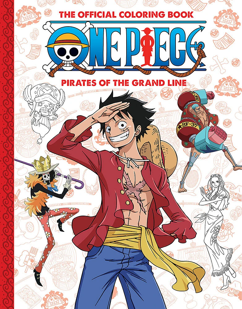 One Piece: Official Crew Coloring Collection: Pirates of the Grand Line (Media tie-in) - English Edition