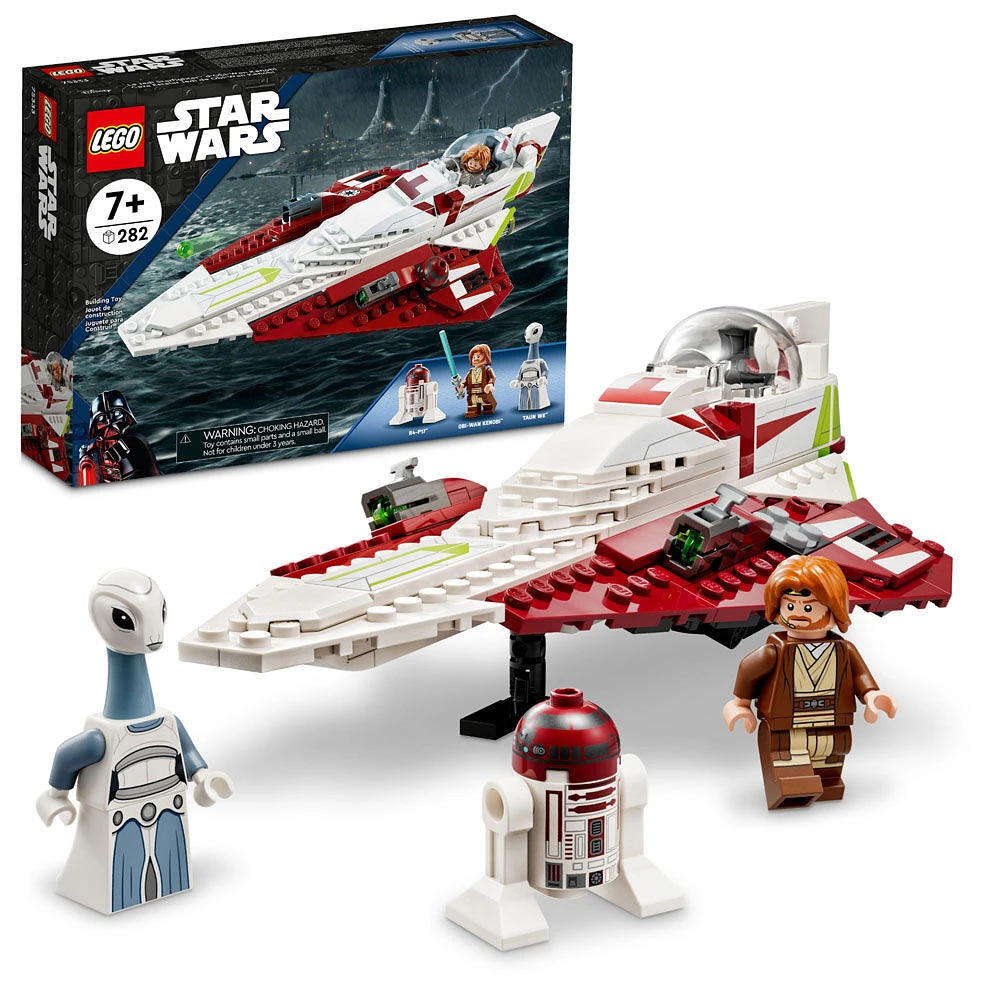 LEGO Star Wars Le Jedi Starfighter d'Obi-Wan Kenobi 75333 Ensemble de construction (282 pièces)