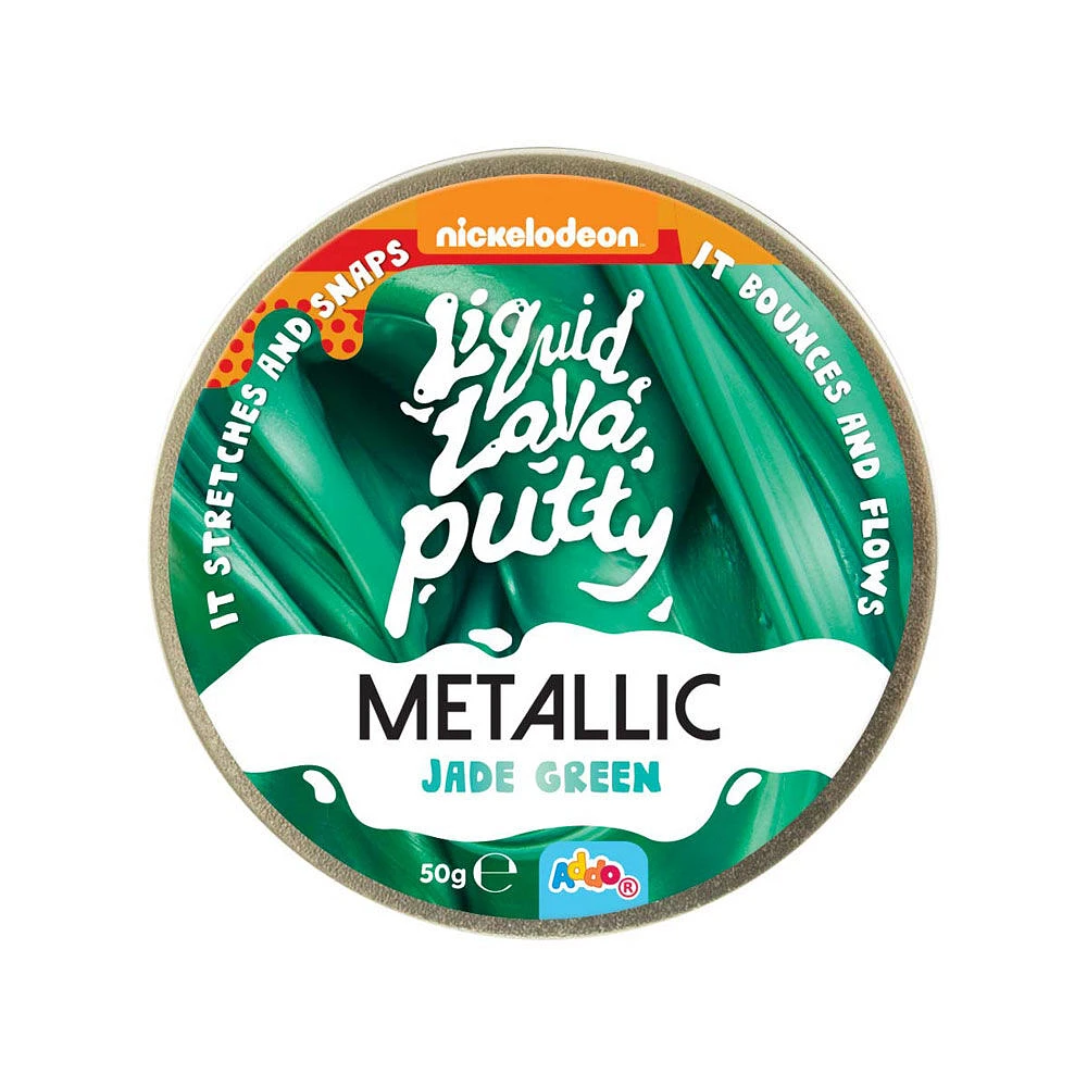 Pâte à modeler Liquid Lava Putty métallique - Notre exclusivité - L'assortiment peut varier