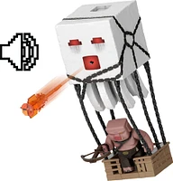 Minecraft Blast Attack Ghast Action Figure Set with Lights, Sounds & More Inspired by the Movie