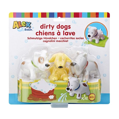 ALEX Bath Dirty Dogs