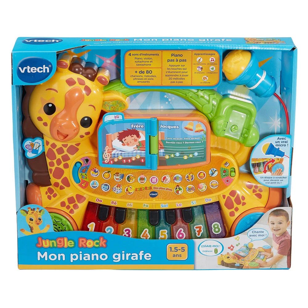 VTech Zoo Jamz Giraffe Piano - French Edition