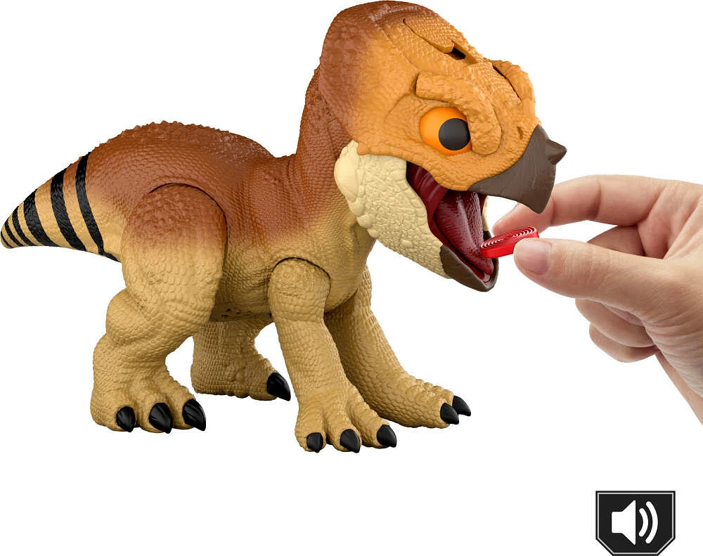 Jurassic World-Figurine Aquilops à apprivoiser-dinosaure interactif