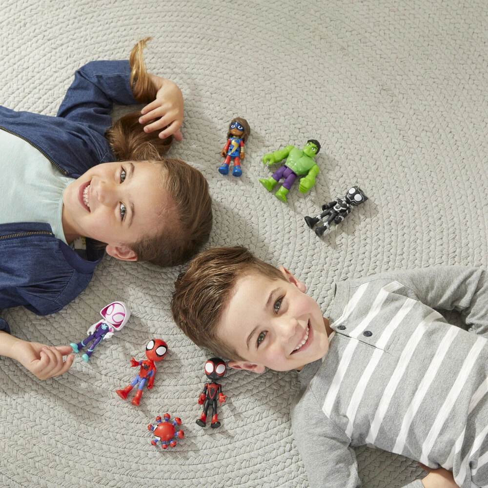 Marvel Spidey and His Amazing Friends, Collection de figurines Spidey et ses amis - Notre exclusivité