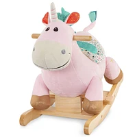 B. toys - Licorne à bascule en bois