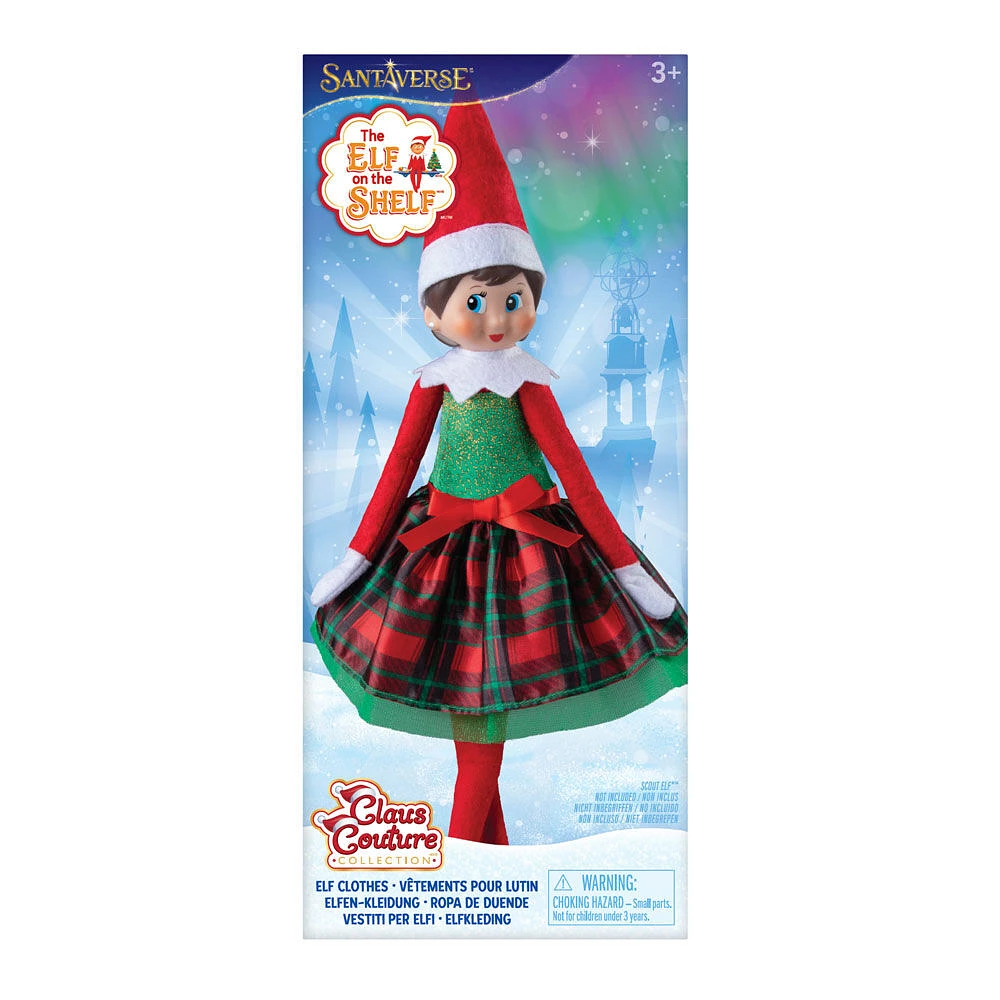 Elf on the Shelf - Claus Couture - Gifts & Glamour Party Dress