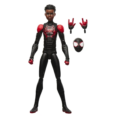 Marvel Legends Series Miles Morales, Spider-Man: Into the Spider-Verse Collectible 6 Inch Action Figure