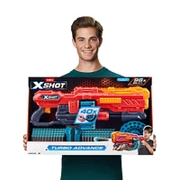 XSHOT Excel Turbo Advance Blaster (96 Darts) by ZURU