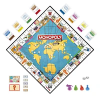 Monopoly Travel World Tour Board Game