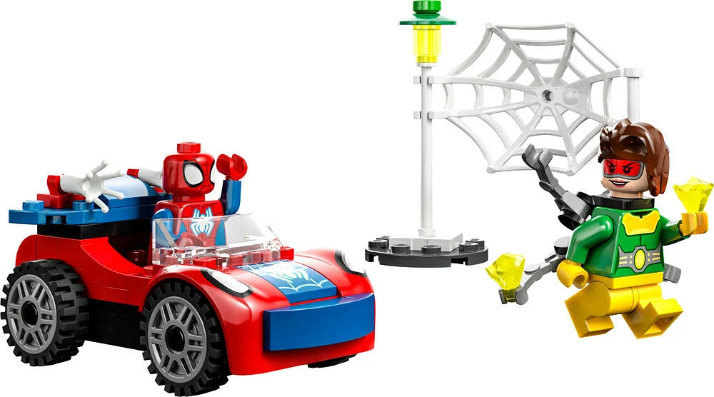 LEGO Marvel La voiture de Spider-Man et Doc Ock 10789 Ensemble de jeu de construction (48 pièces)