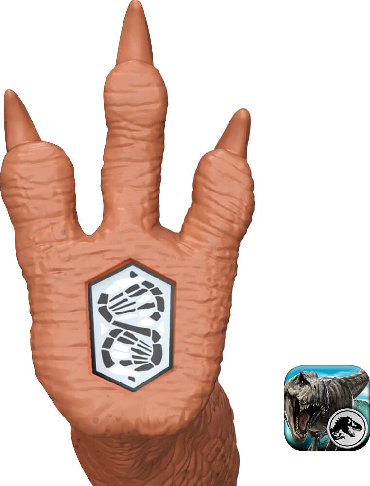 Jurassic World Rebirth Wild Roar Baryonyx Dinosaur Toy, Tail Controlled Attack Chomp & Sound