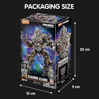 Blokees Transformers- Classic Class- Megatron - English Edition