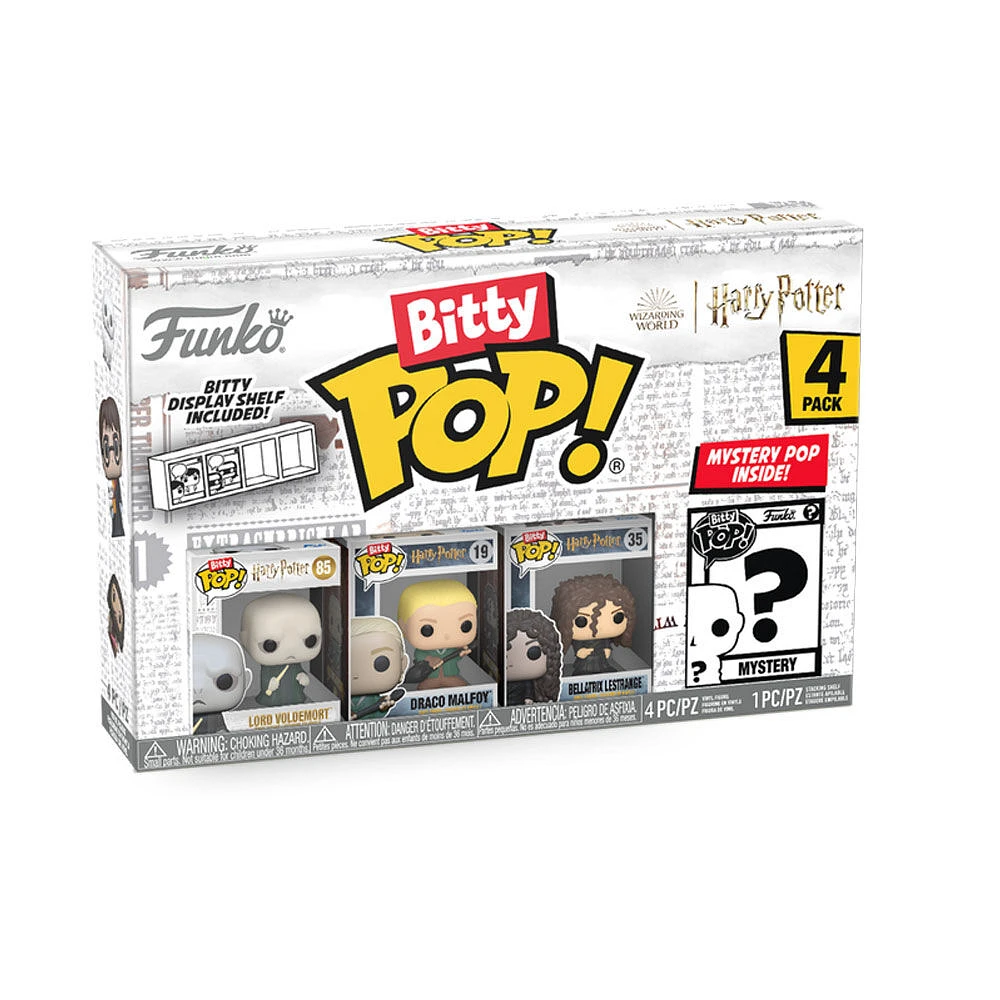 Bitty POP- Harry Potter-Voldemort-4 pack