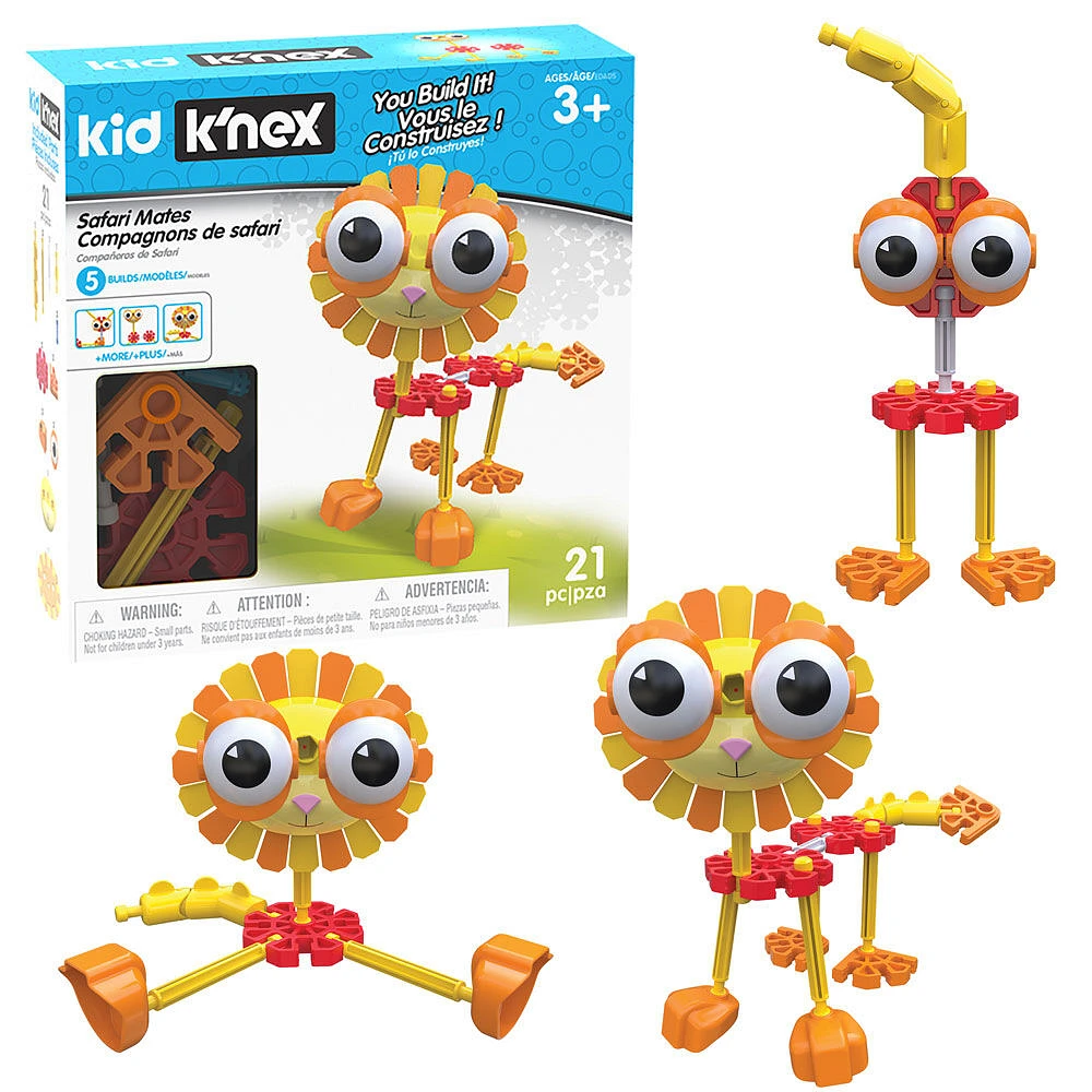 Ensemble de construction Safari Mates de Kid K'Nex