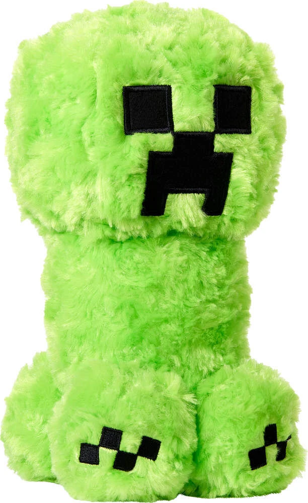 Minecraft Creeper Plush Toy, 8-inch Collectible Soft Doll Inspired by A Minecraft Movie