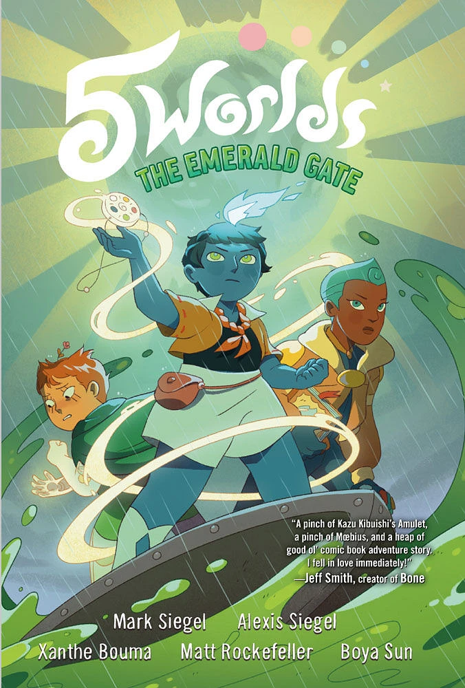 5 Worlds Book 5: The Emerald Gate - Édition anglaise
