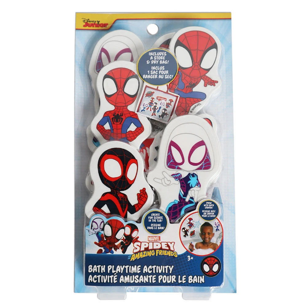 Spidey and Friends Bath Playtime Set