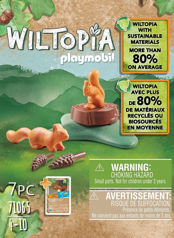 Playmobil - Wiltopia - Écureuils