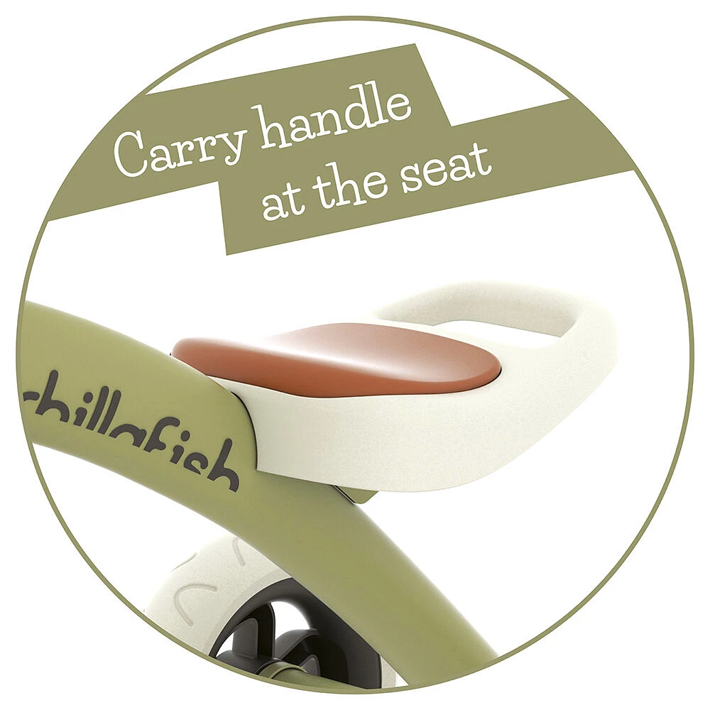 Chillafish Ziggi Tricycle Olive