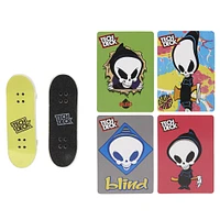 Tech Deck, Neon Mega Park X-Connect Creator, Coffret rampe phosphorescente à personnaliser avec deux fingerboards